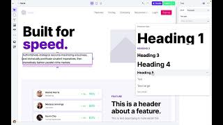 Makeswift Builder Demo with Animation