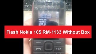 Flash Nokia 105 RM-1133 Without Box