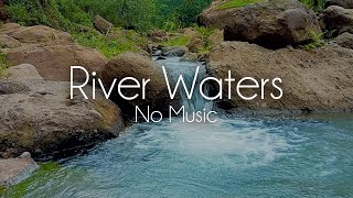 8 Hr Nature Sounds Waterfall River Relaxation Meditation-Relaxing Calm River Water flow for Sleeping