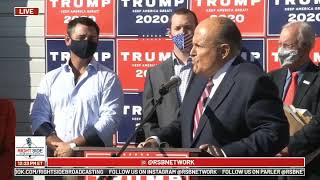 Rudy Giuliani discusses bombshell USPS whistleblower allegations into backdated ballots in PA