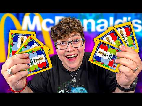 OPENING EXCLUSIVE MCDONALDS 2026 WORLD CUP PACKS