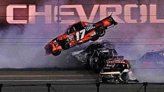 NASCAR Crashes but they Get Increasingly Higher in the Air