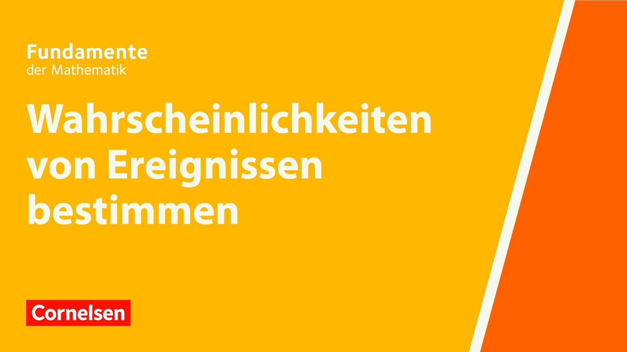 Verknüpfung von Ereignissen | Die Grundlagen in aller Kürze