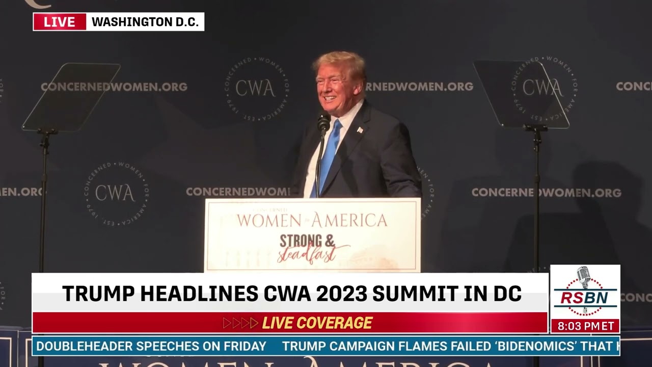 FULL SPEECH:Pres Trump Speaks to Concerned Women of America