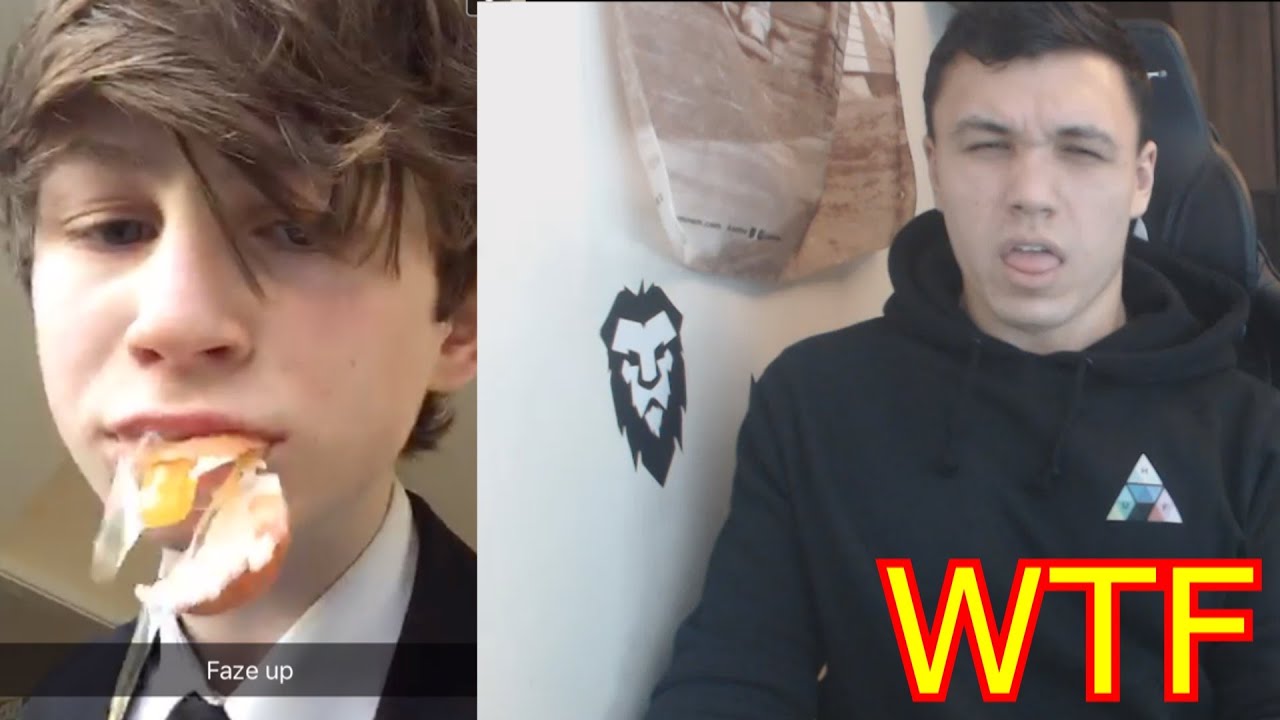 SNAPCHAT REACTIONS!! - YouTube