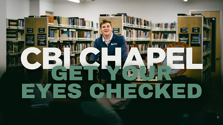 Get Your Eyes Checked (Matthew 7:1-5) | CBI Chapel | March 12, 2025 | Pastor Jacob Mock
