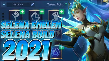 SELENA EMBLEM AND BUILD SET 2021 - MOBILE LEGEND