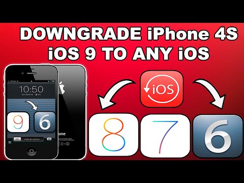 듀얼 부팅 및 iPhone 4S iOS 9.3.6/9.3.5에서 iOS 6/7/8로 다운그레이드|iOS 10에서 iOS 6 iPhone 4/5/5C로 다운그레이드