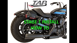 14 Up Sportster Stage 1 Kit Install Video - TAB Performance