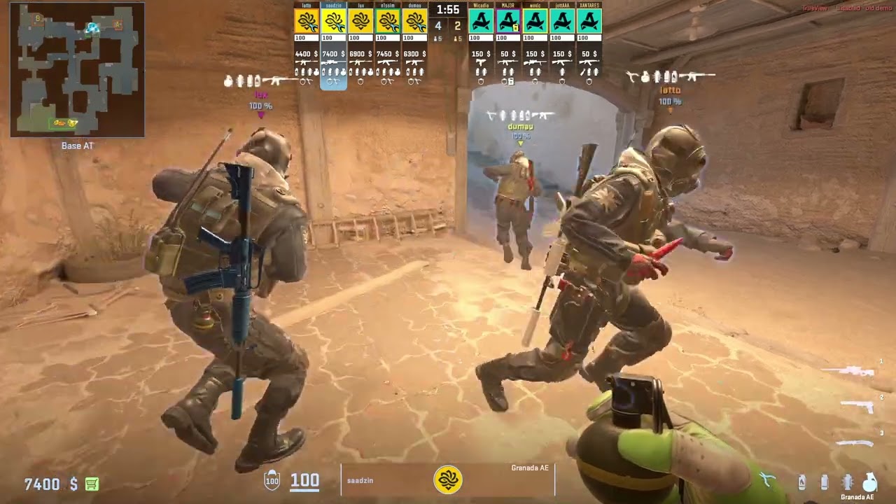 saadzin | 11-4 | CT Awper on Dust2 (1,38) vs Aurora @ PGL Masters Bucharest 2025