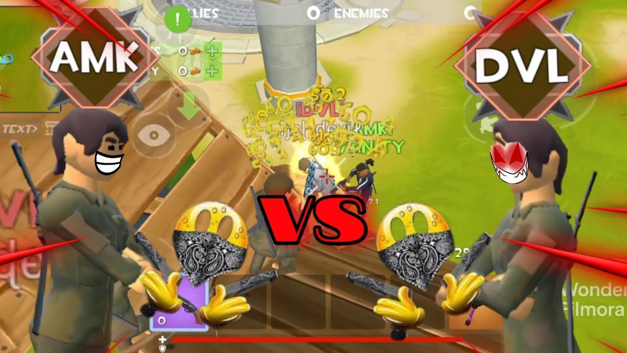 PROVING AMK'S REAL LEVEL, DVL VS AMK CLAN WAR! | Rocket Royale