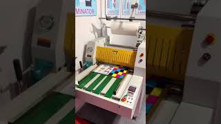 How to use 720mm roll laminating machine