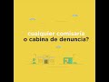 Cabinas de Denuncias