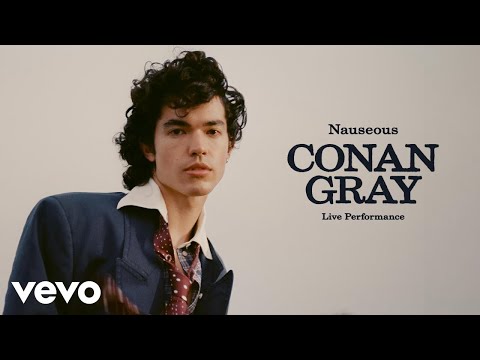 Conan Gray Nauseous Live Vevo Artist Portrait