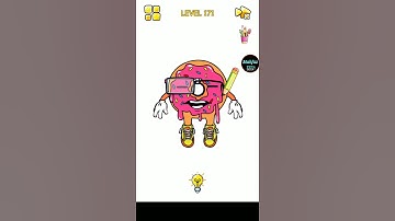 Troll Master Level 171 Draw One part 🎮🎮 - Brain Test | #shorts | walkthrough | Mahfuz FIFA