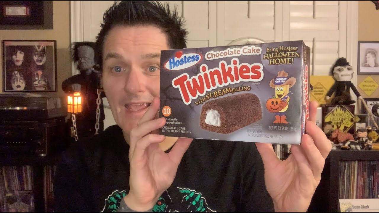 Scary Hostess Twinkies Taste Test - Halloween Fun with Novelty Foods!