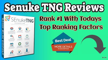 Senuke TNG Reviews - How to Use Senuke Tng - Senuke TNG Pro Review
