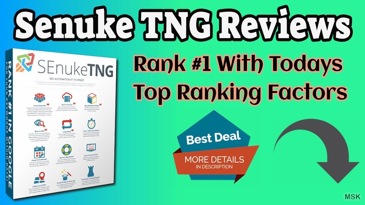 Senuke TNG Reviews - How to Use Senuke Tng - Senuke TNG Pro Review
