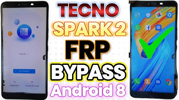 Tecno Spark 2 KA7 FRP Bypass Unlock Without PC Tekno KA7 Google Account Android 8.1.9 Remove!!
