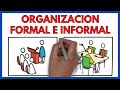 ORGANIZACION FORMAL e INFORMAL de una EMPRESA ✅ | Economía de la Empresa 145#