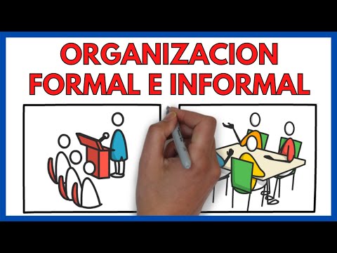 Video: Organizaciones formales e informales: concepto, metas y objetivos