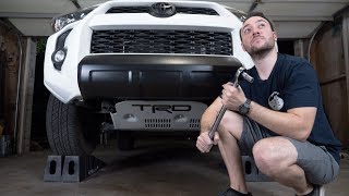 A step by process on how to remove the stock skid plate and install
trd 2018 toyota 4runner. ▶️previous mod video: https://www.you...