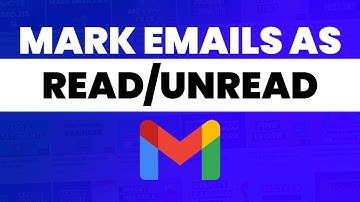 How to Mark Emails as Read/Unread in Gmail