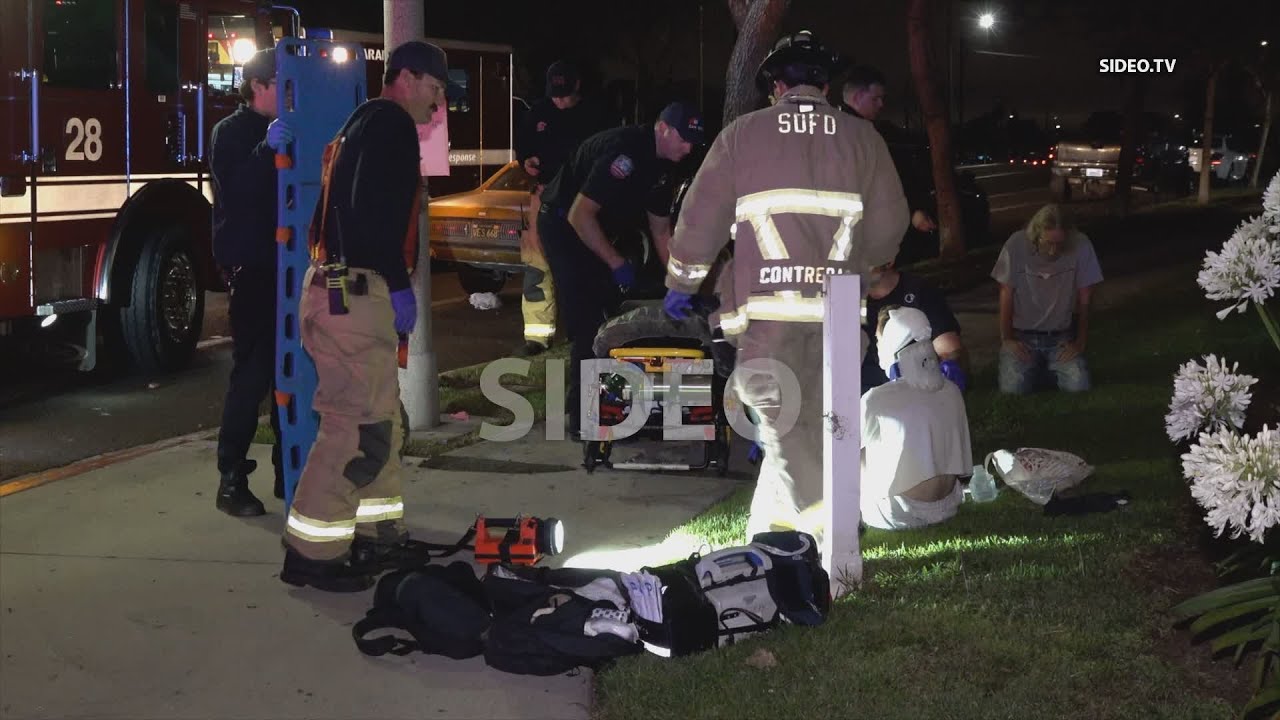 DUI Driver Arrested After Hitting Pedestrian - YouTube