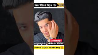 Hair Tips For MEN  #shorts #ytshorts #trending #viral #hair #trending #shivam #shivammalik #youtube