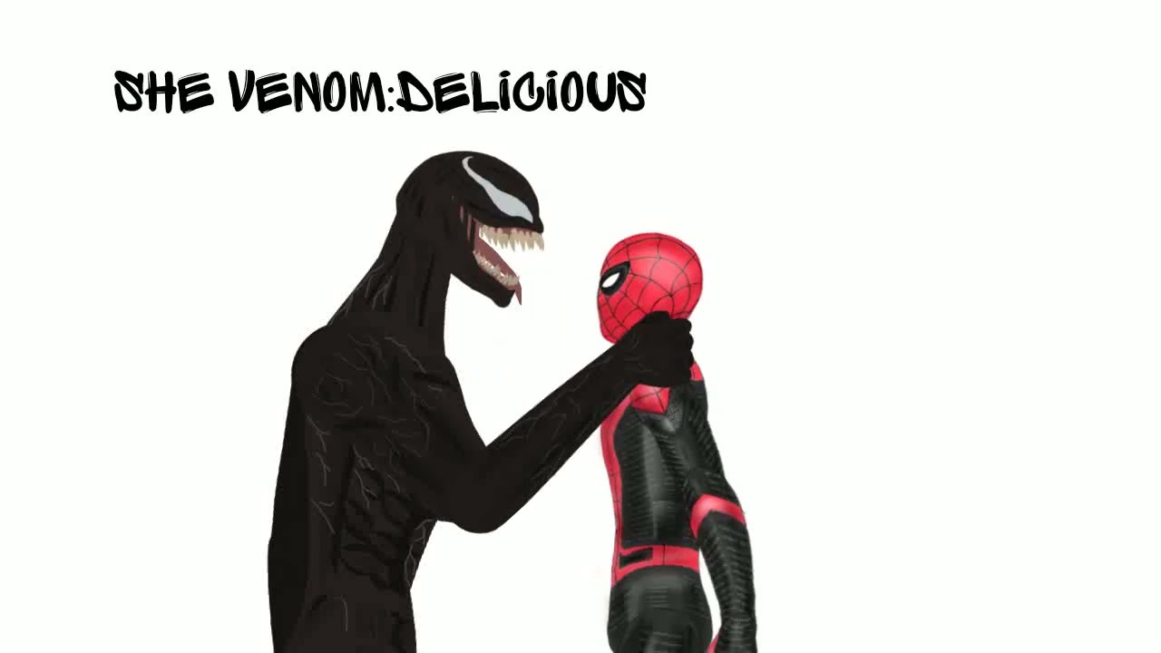 She Venom Kills and Eats Spider-Man Brutally (DC2 Anims)