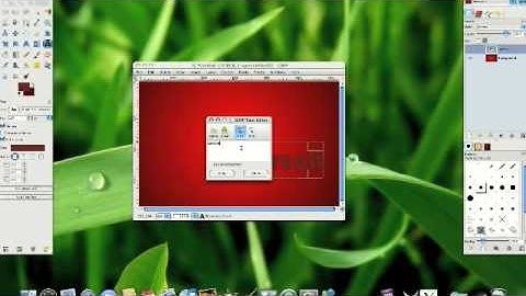 Gimp Tutorial: How to make simple glossy & professional logo