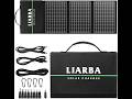 Liarba 60 watt Portable Solar Panel Review - Pros & Cons - 60watt portable solar panel