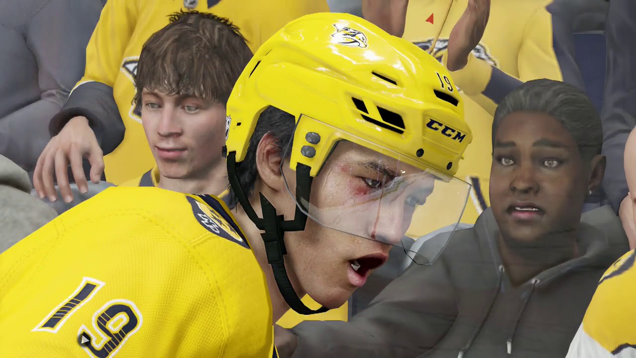 PREDATOR BANISHED TO THE SHADOW REALM - NHL 18 Funny Clip