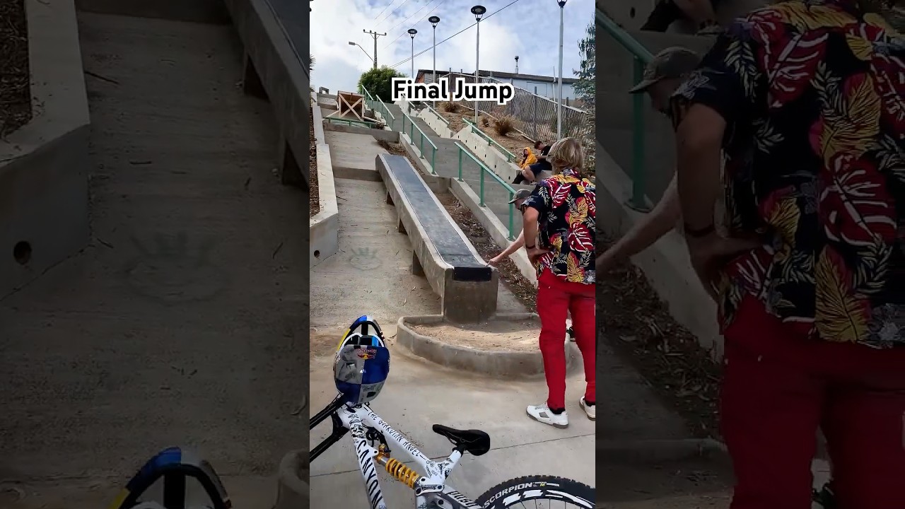 Practice Vs Final Jump