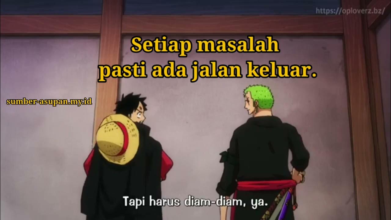 kata bijak dari anime one piece - YouTube