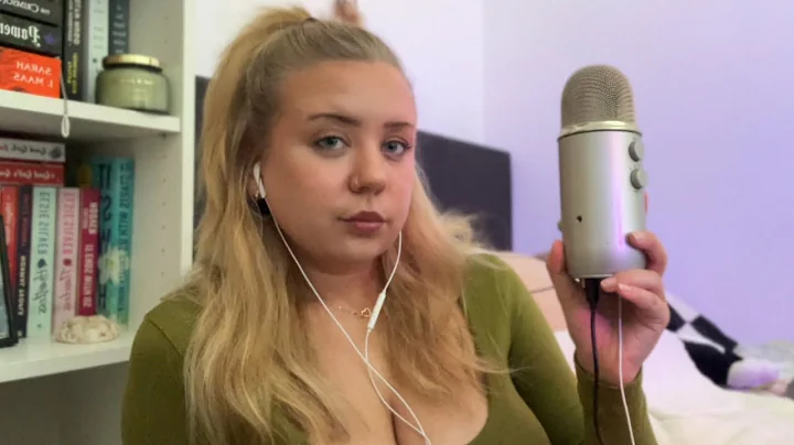 ASMR Testing Blue Yeti Mic Settings ☁️