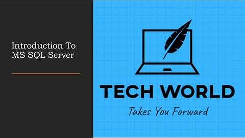 SQL Server Administration Part 1 | About the course and Introduction to SQL Server