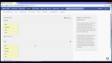 Multiple Deal Tracks - Agile CRM