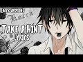 Nightcore - Take A Hint (Rock Male Version)