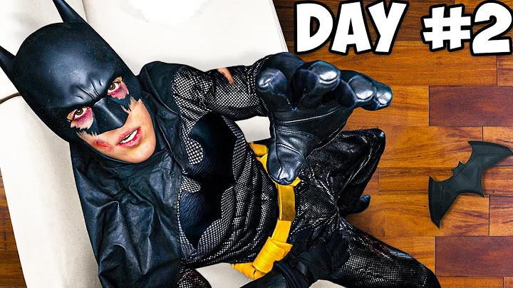 I Survived 50 Hours in Batman's Suit - Challenge