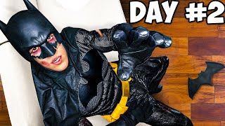 I Survived 50 Hours in Batman's Suit  Challenge