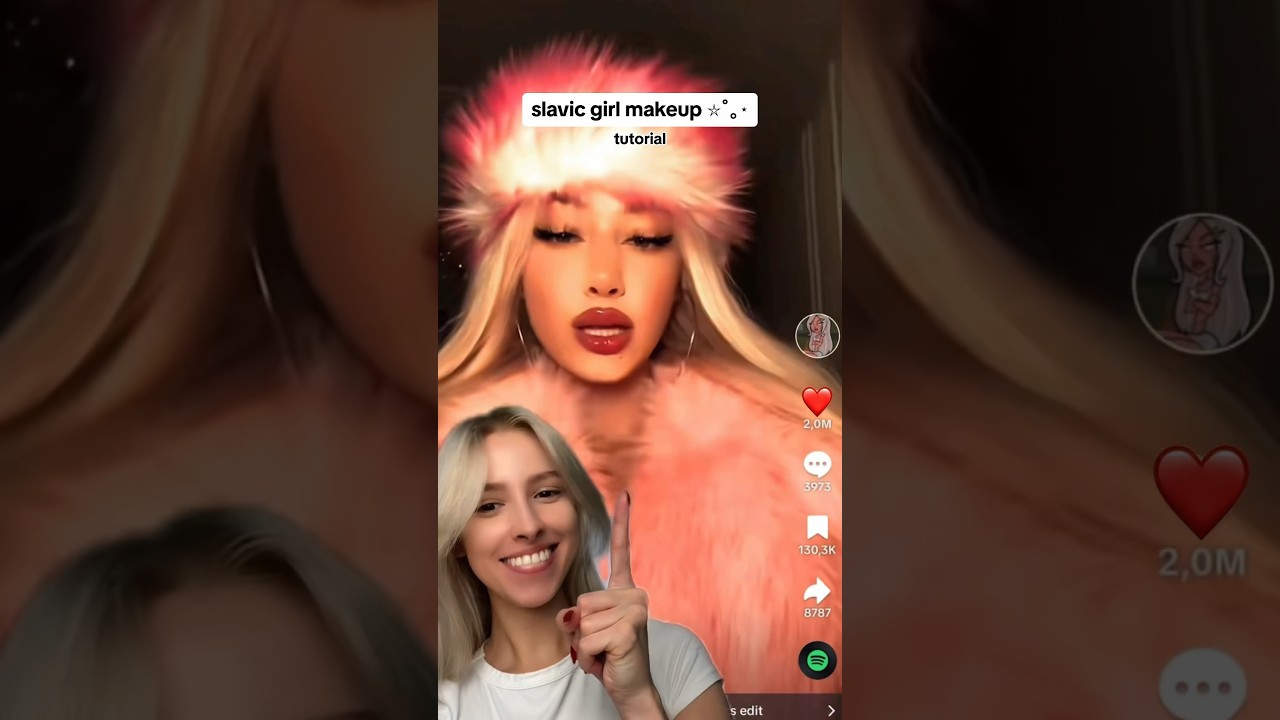 VIRAL SLAVIC MAKEUP TUTORIAL ✨