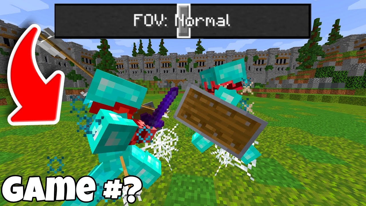 I Played Minecraft PVP With Normal FOV After Months.... - YouTube