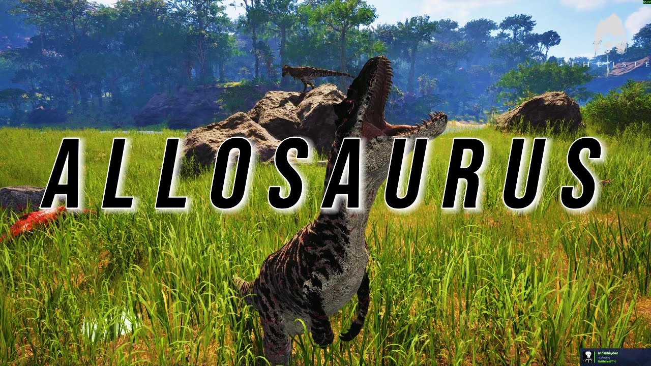 Allosaurus | The Hype Is REAL - The Isle Evrima