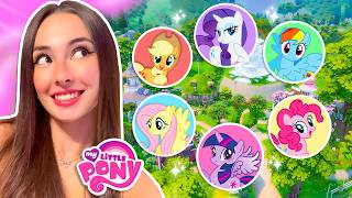 Each Tiny Home is a Different MY LITTLE PONY in The Sims 4!