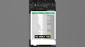 Create an Automatic Deadline Tracker in Excel! ⏳