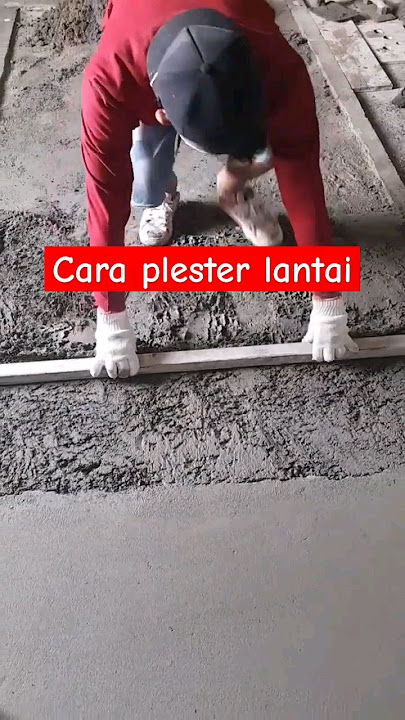 how to plaster a flat floor #shorts #plaster #shortvideo