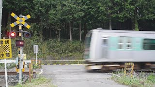 JR烏山線　第一宇井踏切(その1-2)
