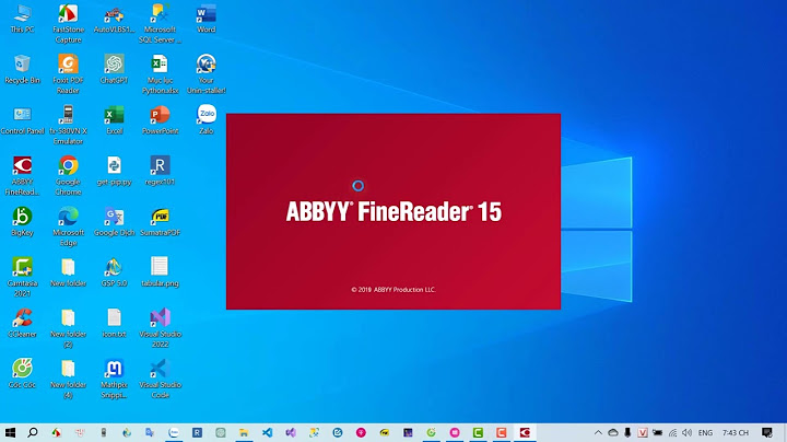 Hướng dẫn cài đặt phần mềm abbyy finereader 11 năm 2024