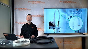triflex® standard & cleanroom cable management for scara robots